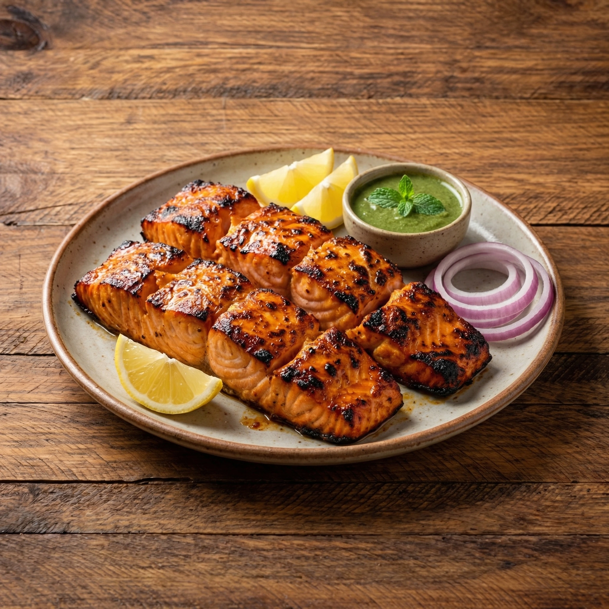 Salmon Fish Tikka at First Choice Meat Shop Chestermere, AB